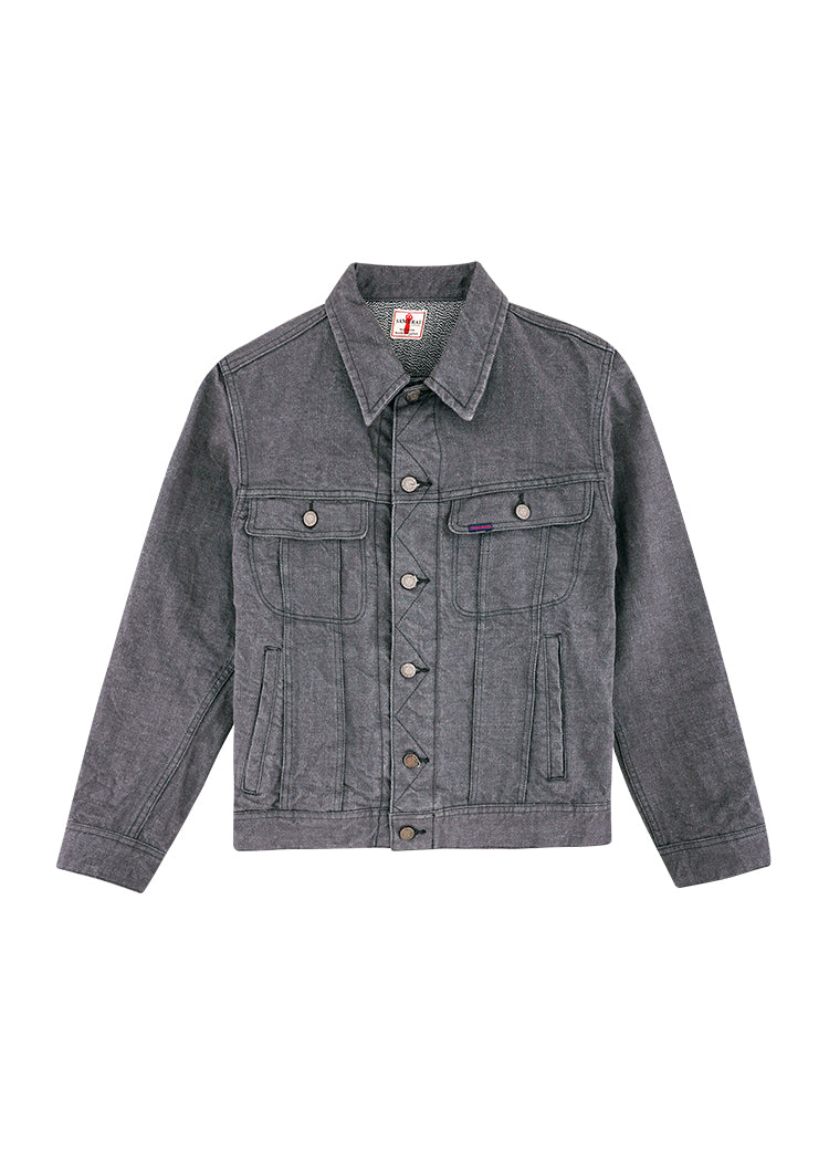 Ameri★Mouton LAYERED Denim Jacket Ameri（アメリ）の「MOUTON LAYERED DENIM JACKET（デニム