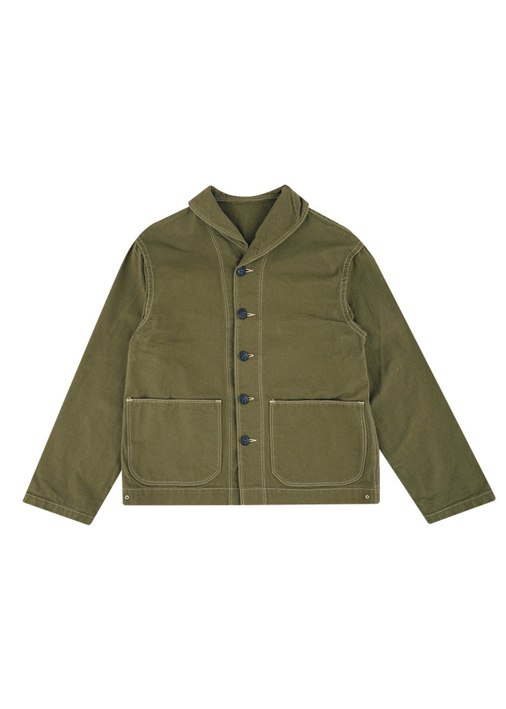 TCB SEAMENS JUMPER CIVILIAN 11.2 OZ JACKET OLIVE – CULT OF INDIGO