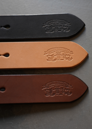 STUDIO D'ARTISAN "B-82" BENZ LEATHER BELT