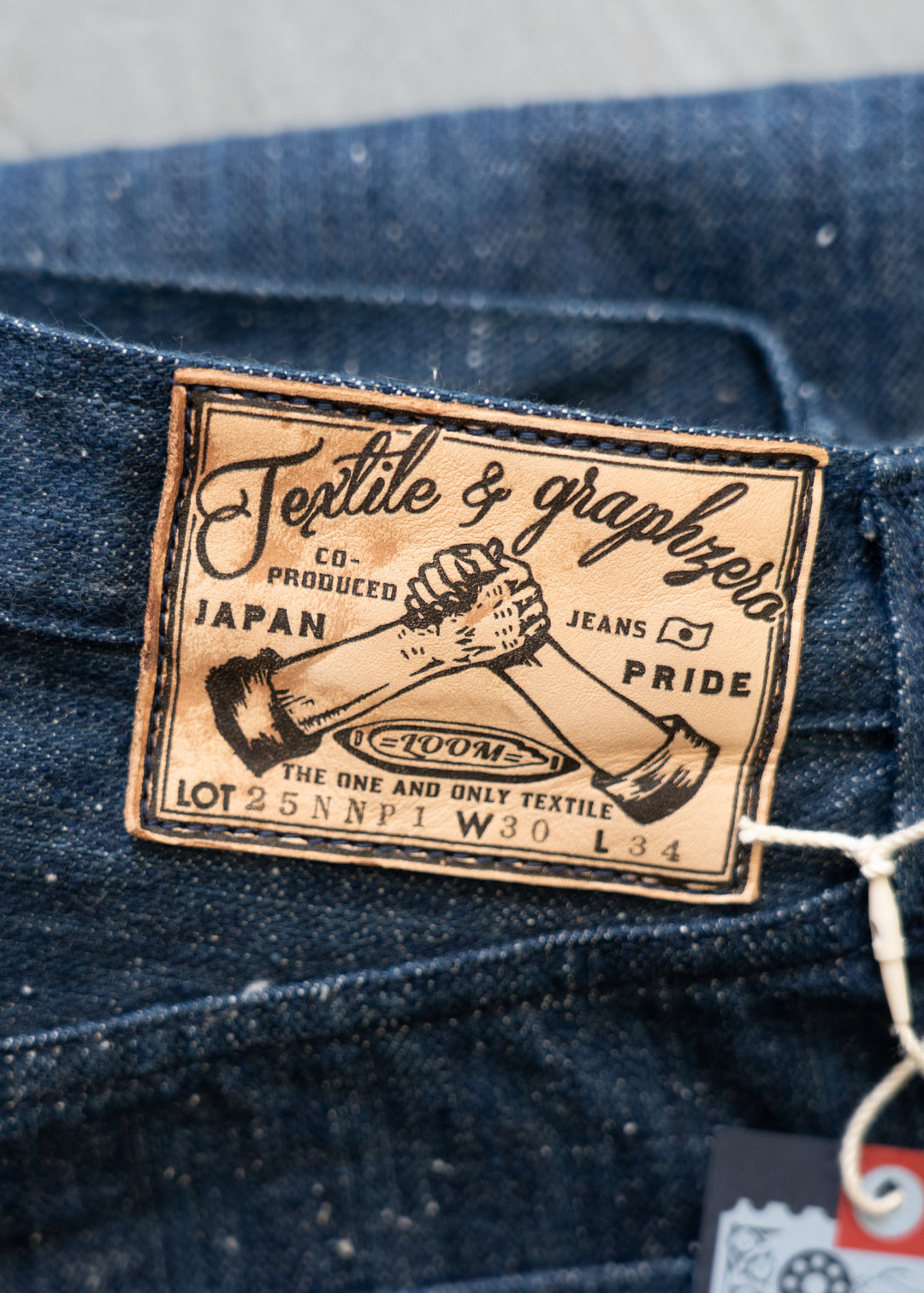 j'ai remarqué Samurai - SSS25-01W Indigo Dyed Snake Jacquard Work Shirt