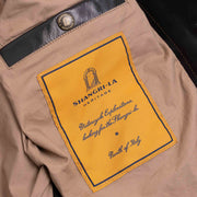 SHANGRI-LA “COSSACK” BLACK HORSEHIDE LEATHER JACKET