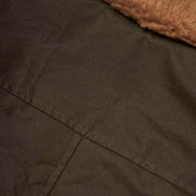 SHANGRI-LA “DECK” N-1 ARMY GREEN WAXED CANVAS JACKET — LIMITED EDITION OF 50 PIECES