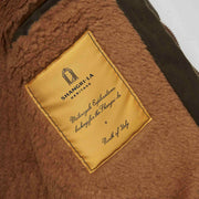 SHANGRI-LA “DECK” N-1 ARMY GREEN WAXED CANVAS JACKET — LIMITED EDITION OF 50 PIECES