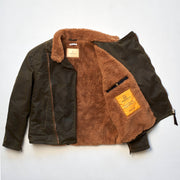 SHANGRI-LA “SWEDISH” ARMY GREEN MOTORCYCLE WAXED CANVAS JACKET — LIMITED EDITION OF 50