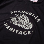 SHANGRI-LA HERITAGE "WINGED WHEEL" T SHIRT