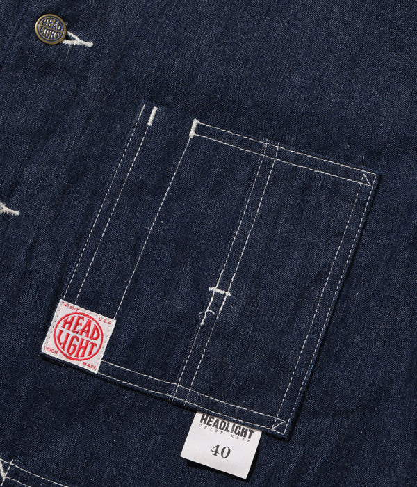 Sugar Cane LOT NO. HD15236 Headlight 10oz. Blue Denim Jacket