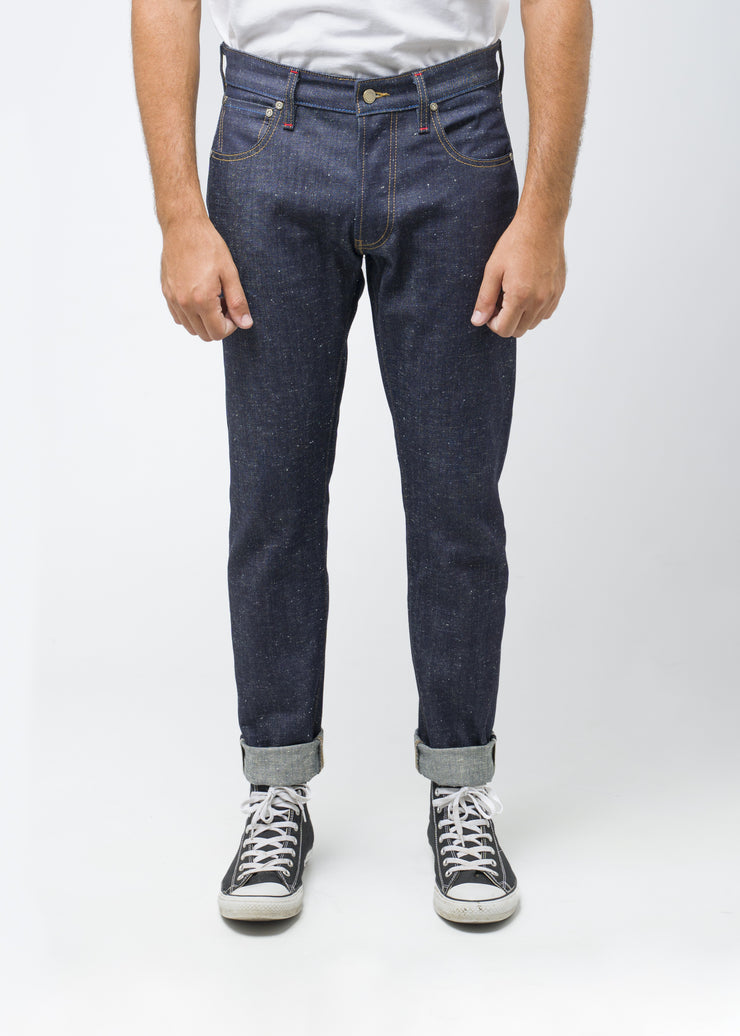 HOLY BLUE "YEAR ONE" 12.5OZ NEP DENIM REGULAR TAPERED JEANS