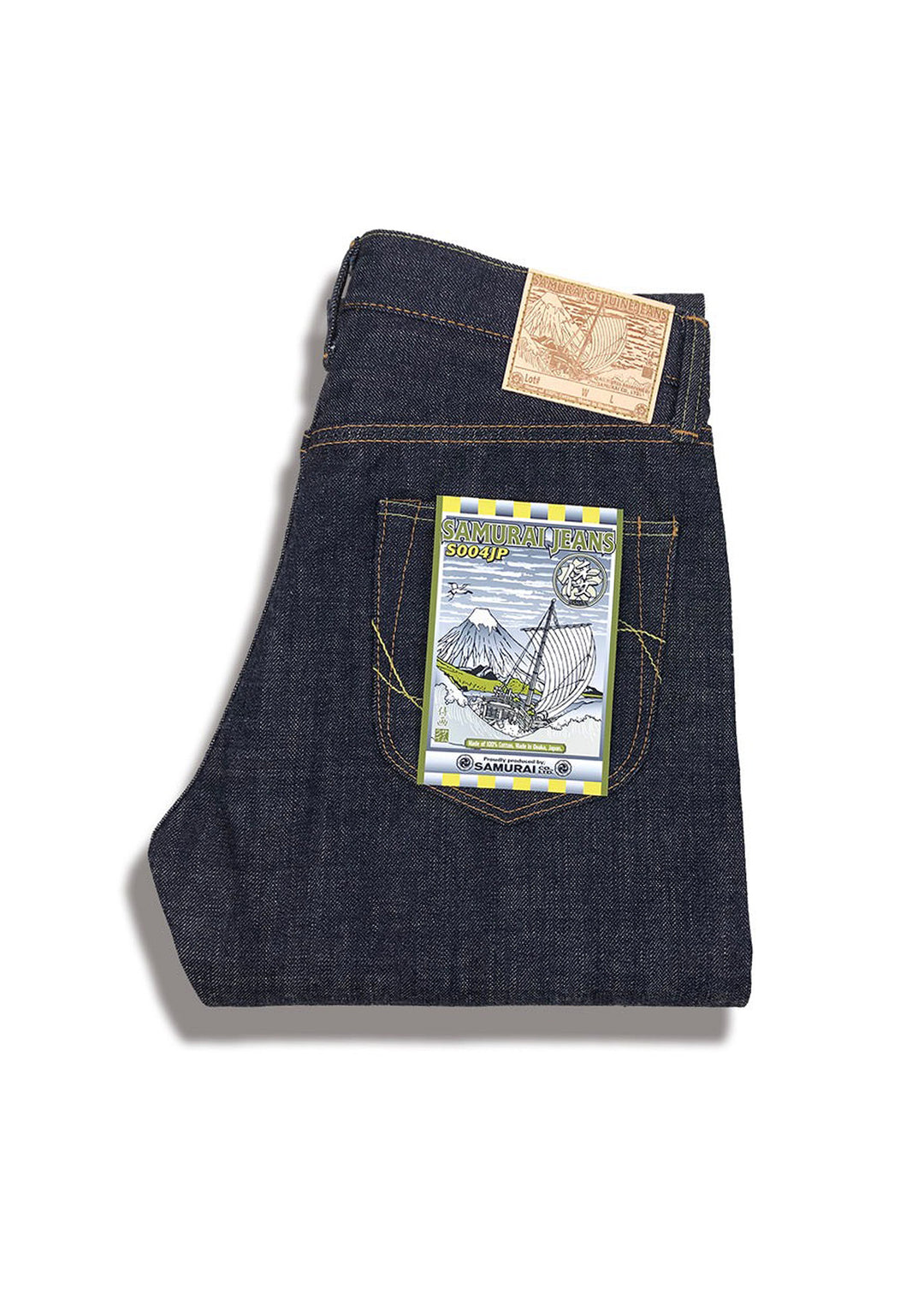 SAMURAI S004JP 4TH EDITION YAMATO MODEL 15 OZ DENIM JEANS SLIM STRAIGH –  CULT OF INDIGO